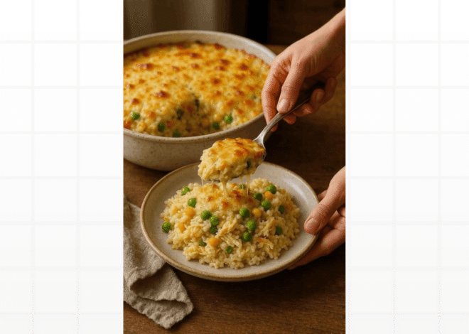 Arroz de Forno Cremoso: Como Transformar as Sobras em um Banquete
