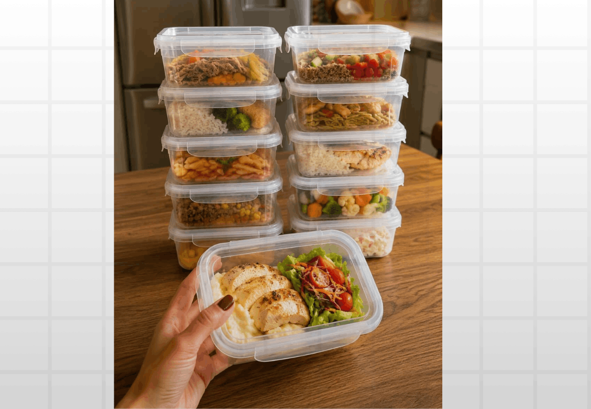 O Guia do Congelamento Perfeito: Como Evitar Que a Comida Fique Aguada