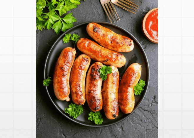 Linguiça Toscana com Sabor de Churrasco na Air Fryer: O Truque do Carvão