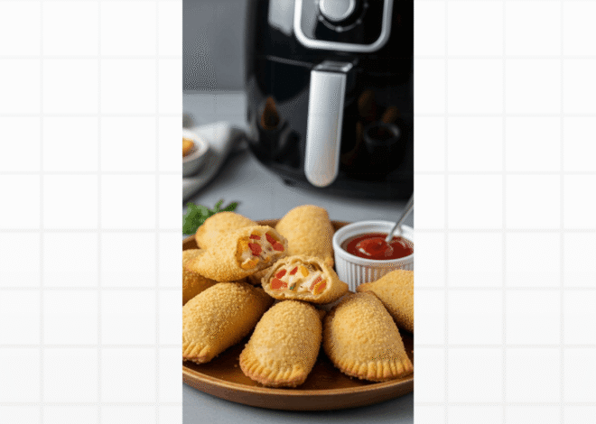 Pastel na Air Fryer Que Não Fica Duro: O Segredo da Pincelada Perfeita