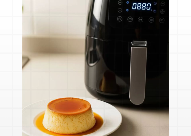 Pudim de Leite Condensado na Air Fryer: A Técnica de 20 Minutos Que Economiza Muito Gás