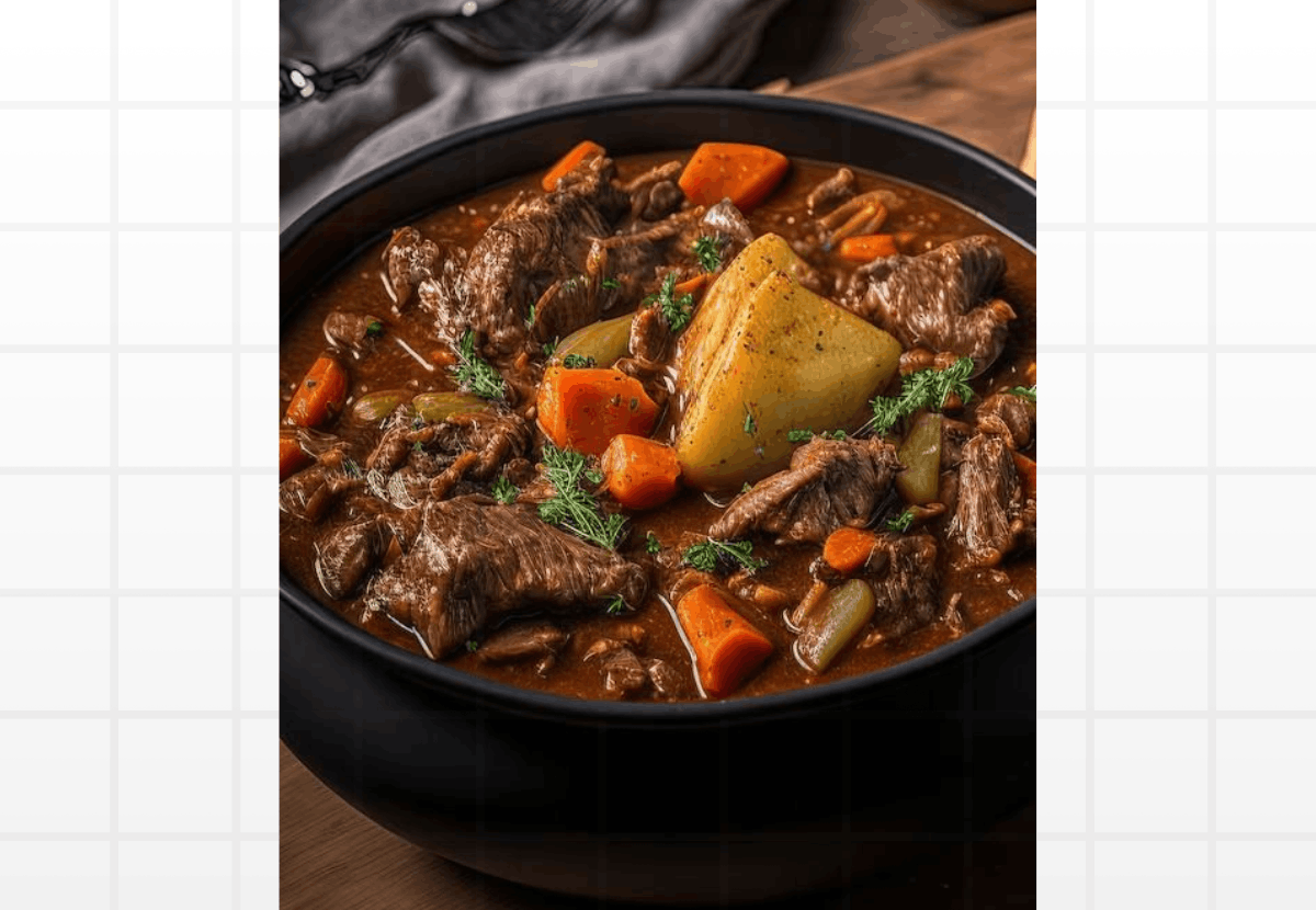 Carne de Panela com Batata: O Segredo para 500g de Acém Render o Dobro
